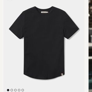 The normal brand vintage slub perfect tee Men's Black T-Shirt large